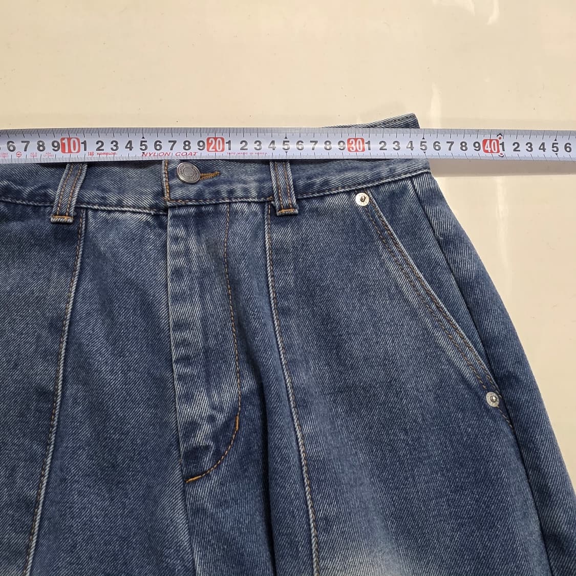 1119 아반드레스 Avandress 와이드 카고 데님 팬츠 M 상품이미지3