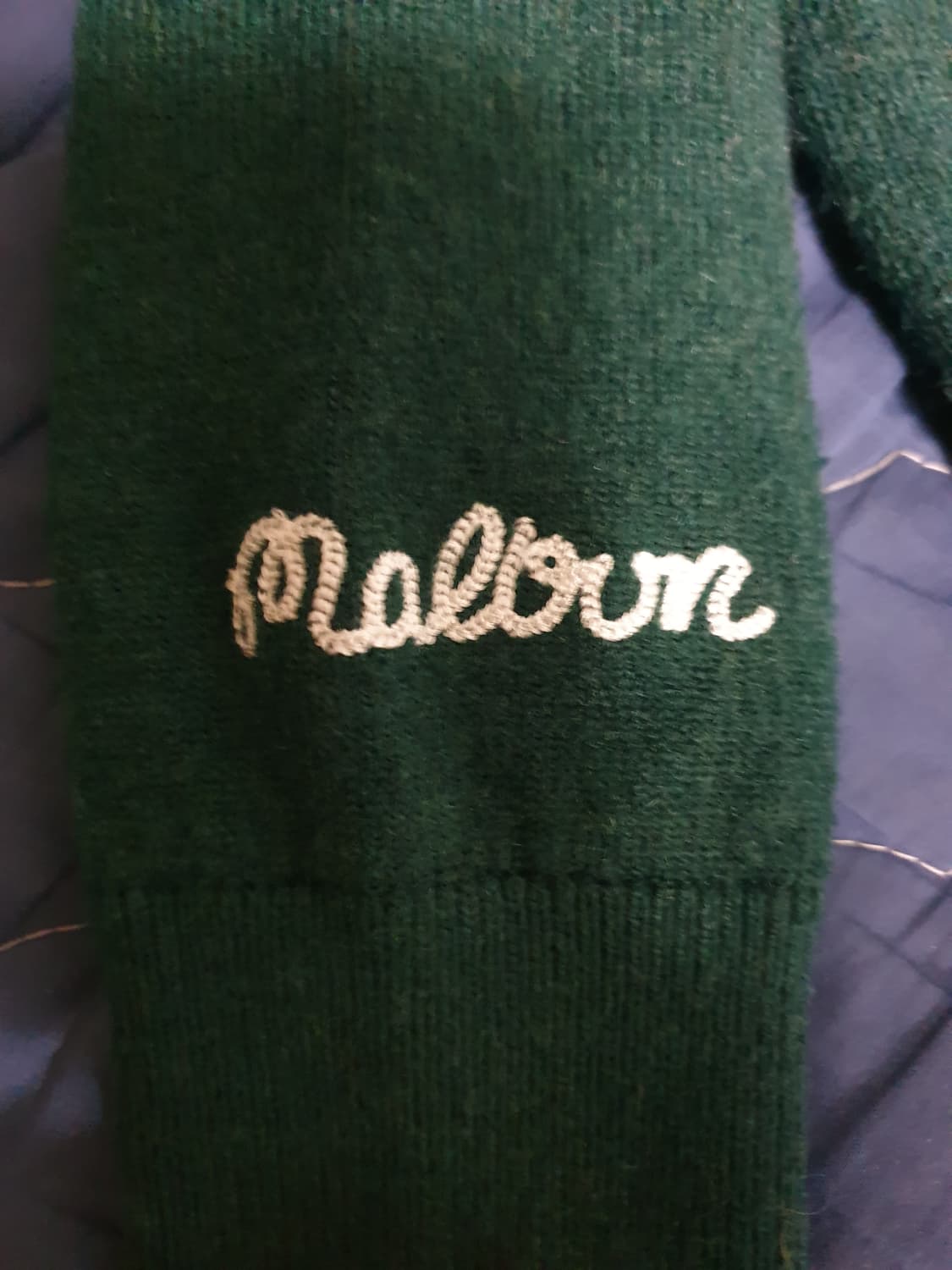 말본 골프 버킷포인트 방풍 니트 스웨터 그린 (S) 상품이미지2