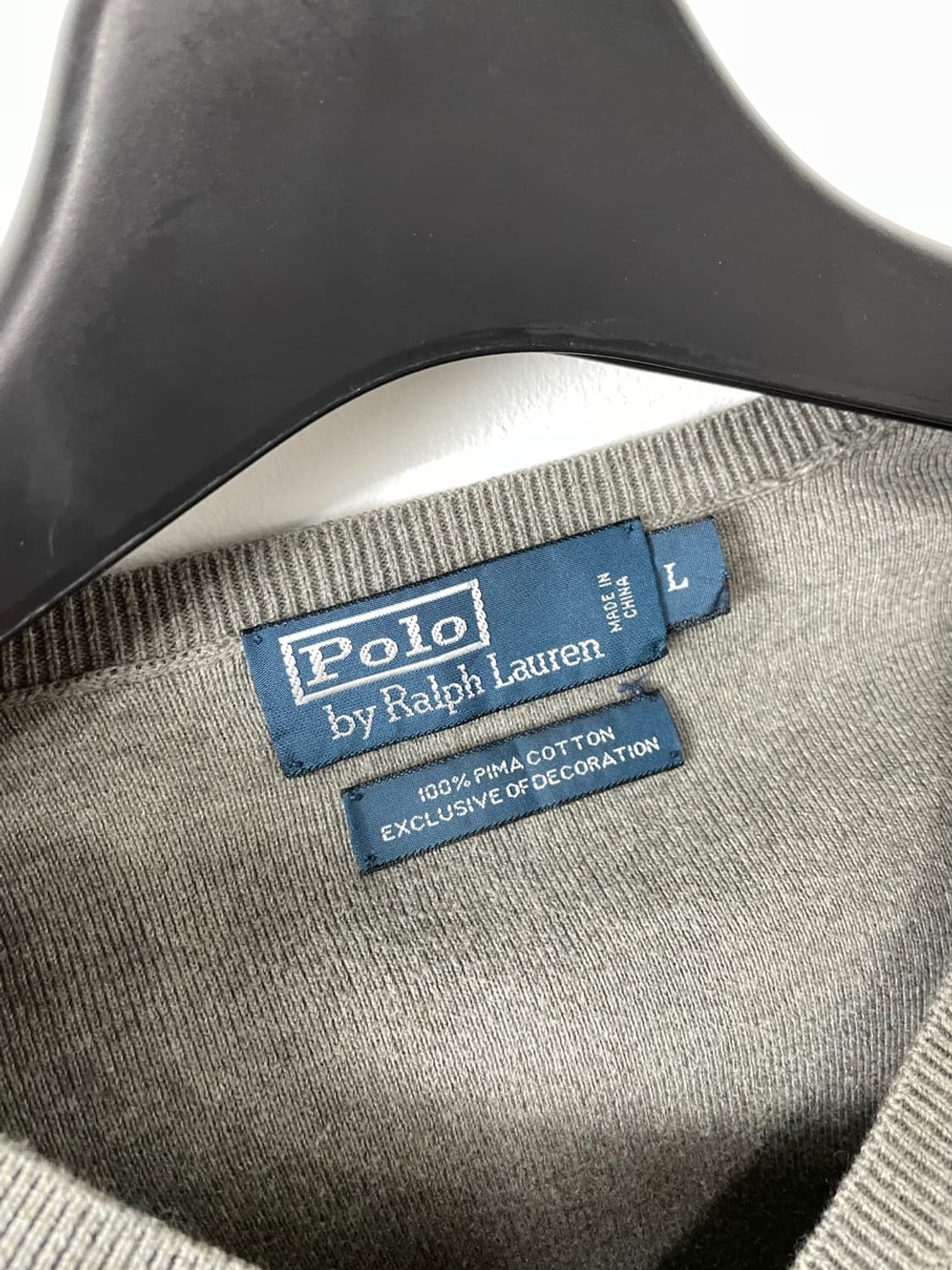 폴로 랄프로렌 피마코튼 니트 베스트  상품이미지4