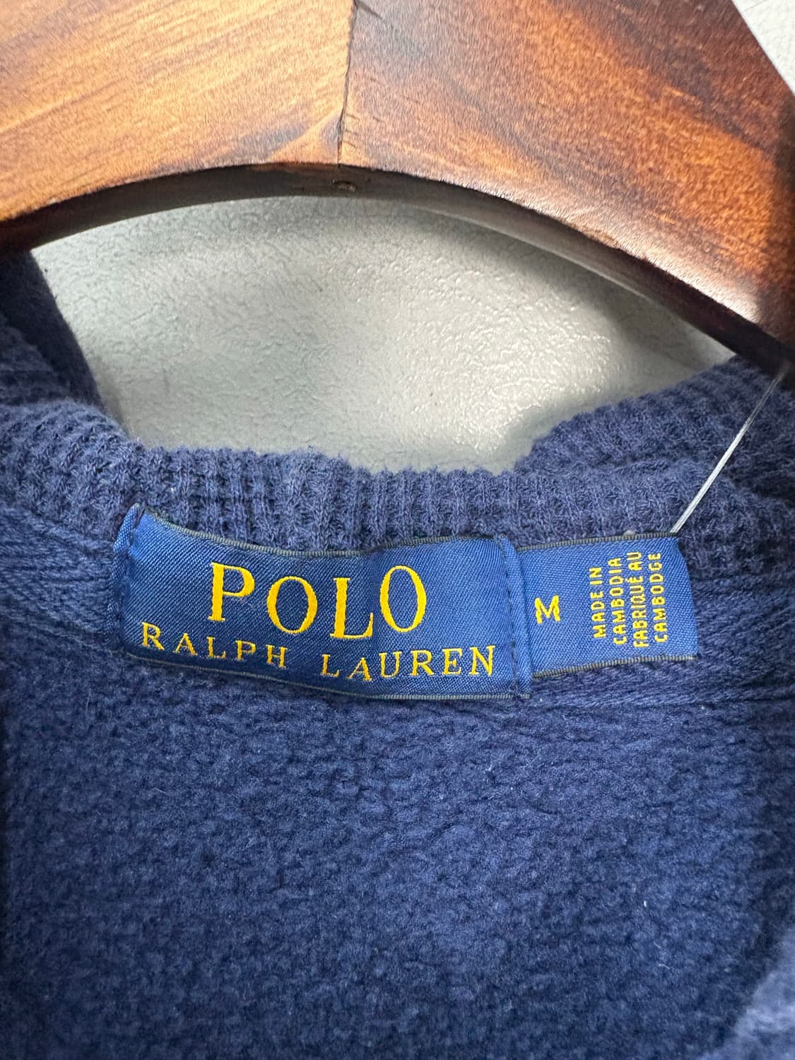 폴로랄프로렌 화이트포니 네이비 후드집업 A3369 상품이미지5