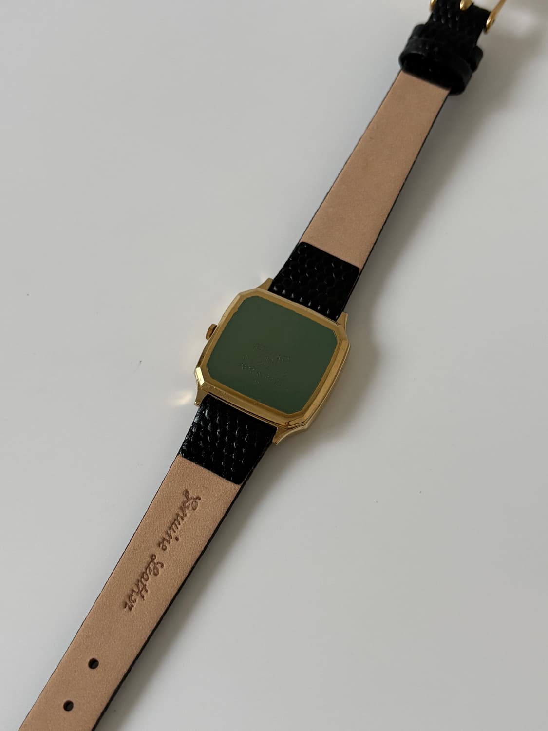 1980s Gold Square Ladies Quartz 상품이미지7