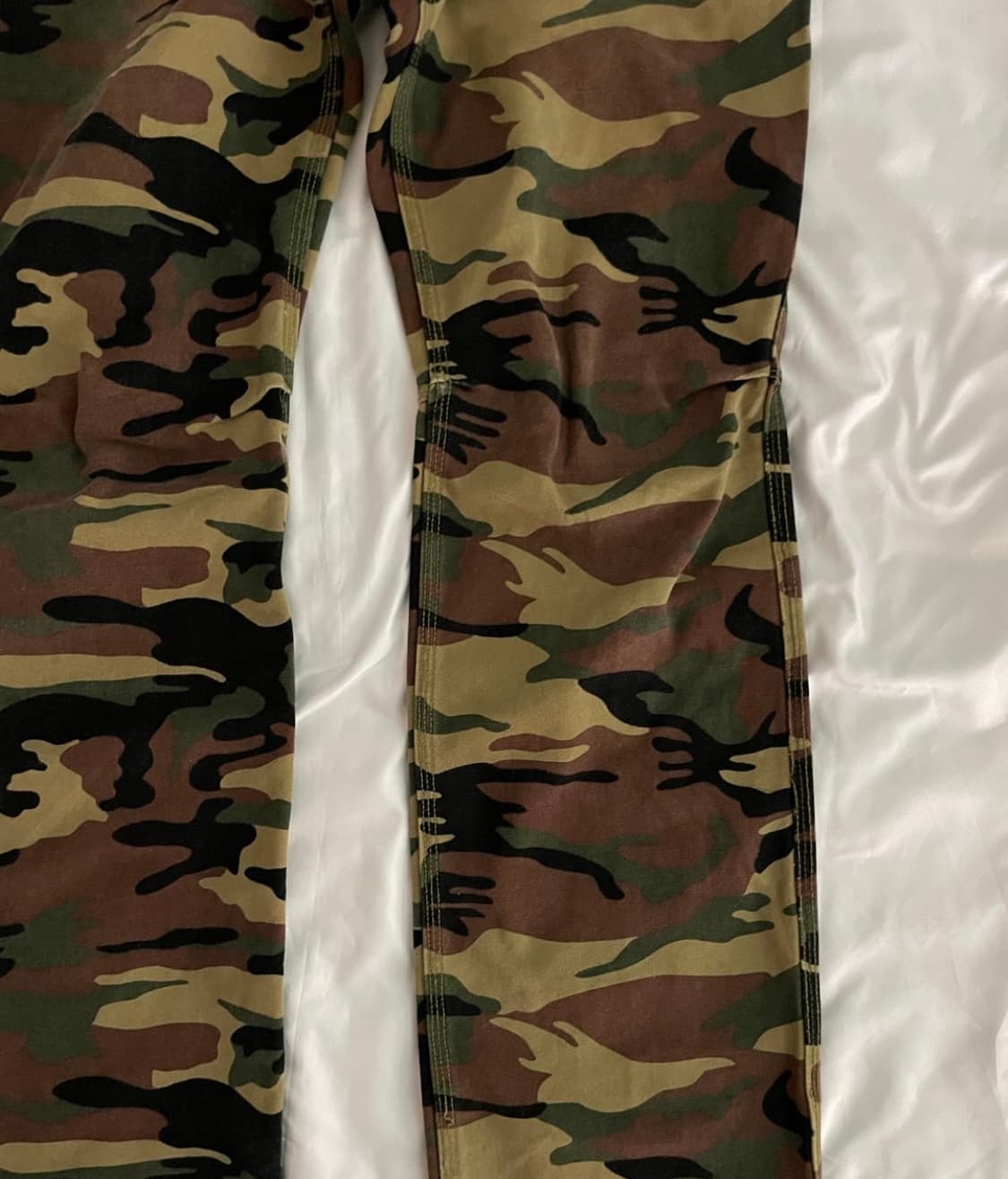 빈티지 카모팬츠 상품이미지3
