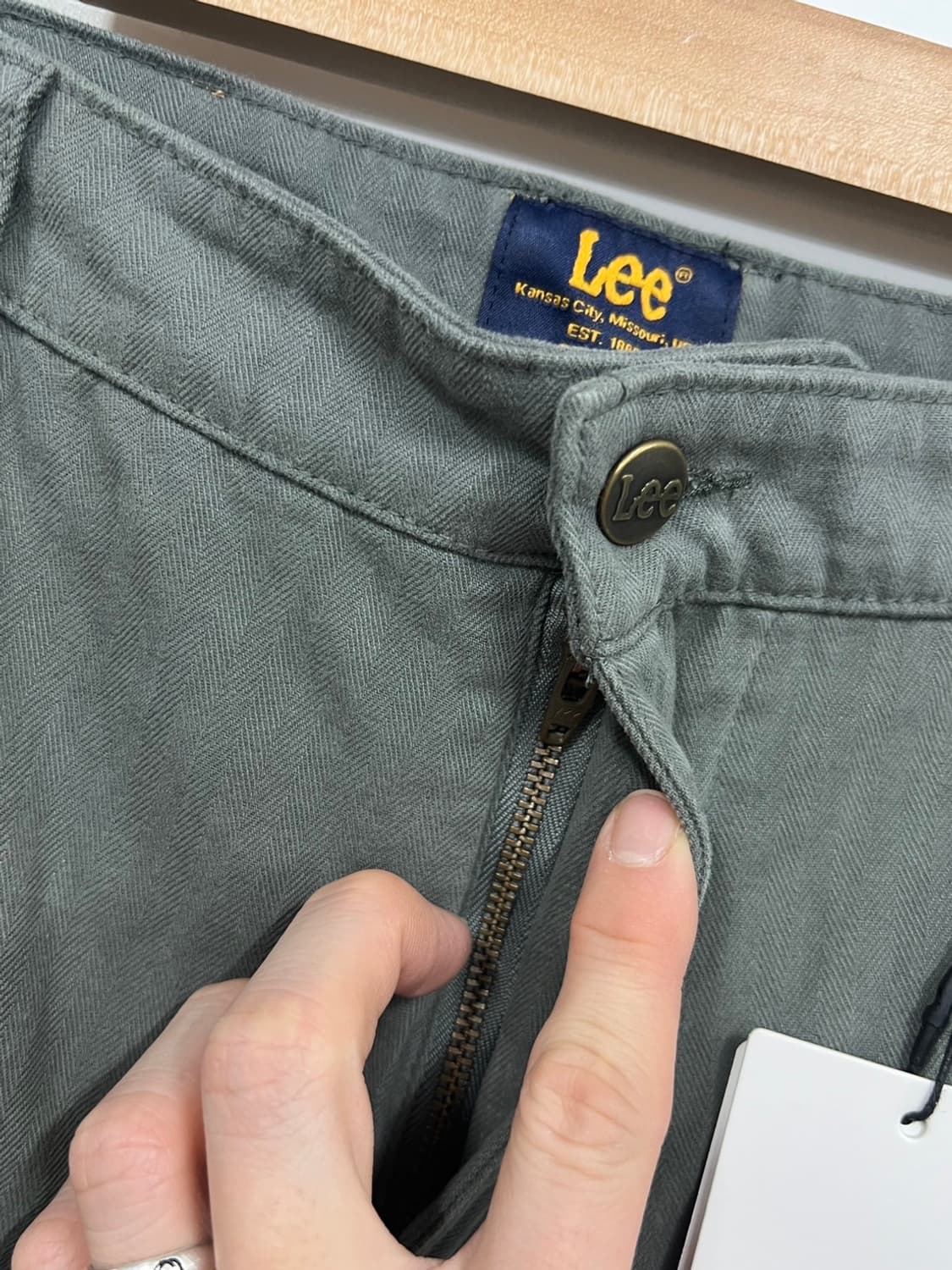 LEE 리 워크웨어 헤링본 카고 팬츠 상품이미지3