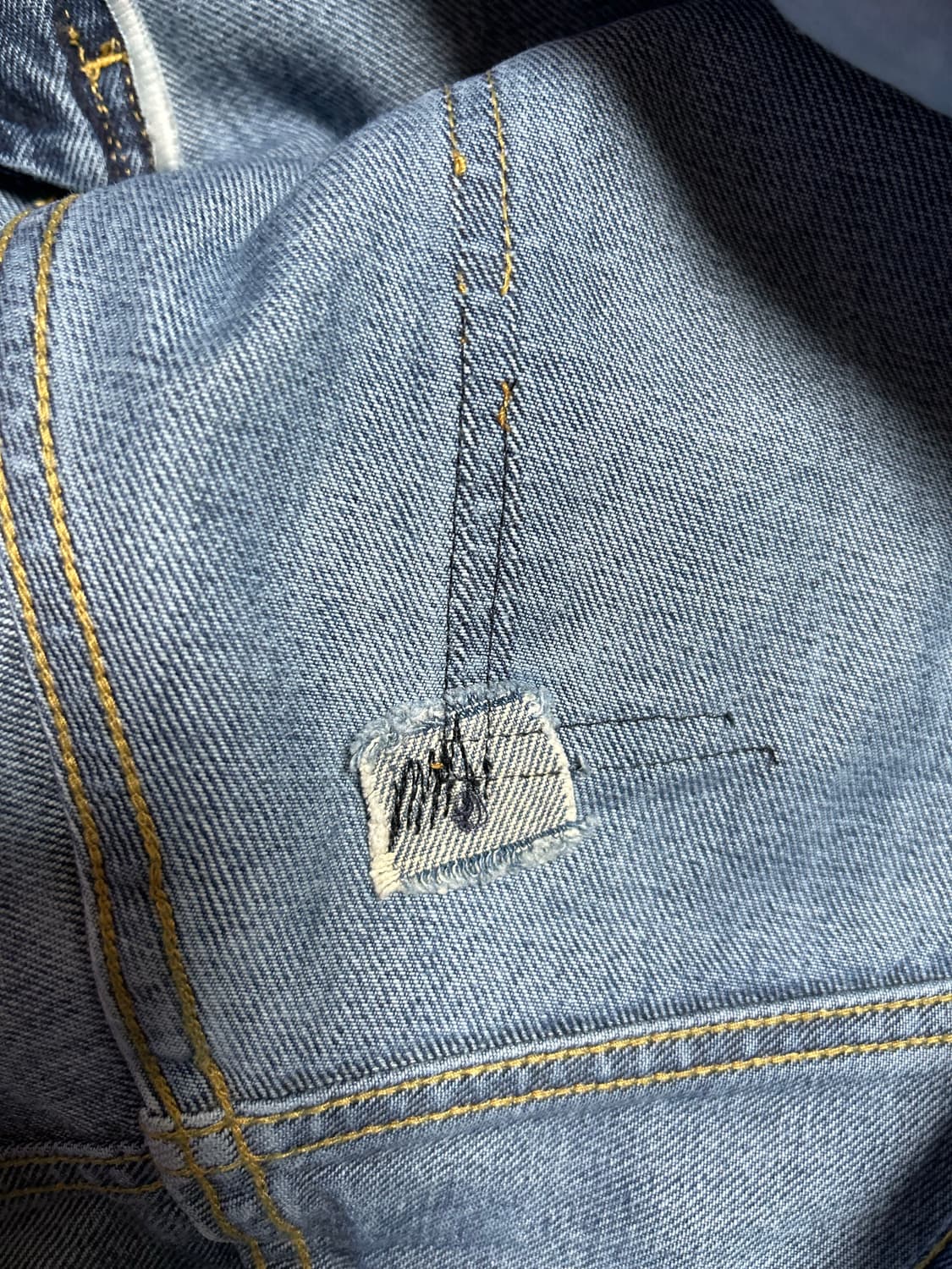 해칭룸 와이드 커브진 와커진 블루 4 상품이미지5