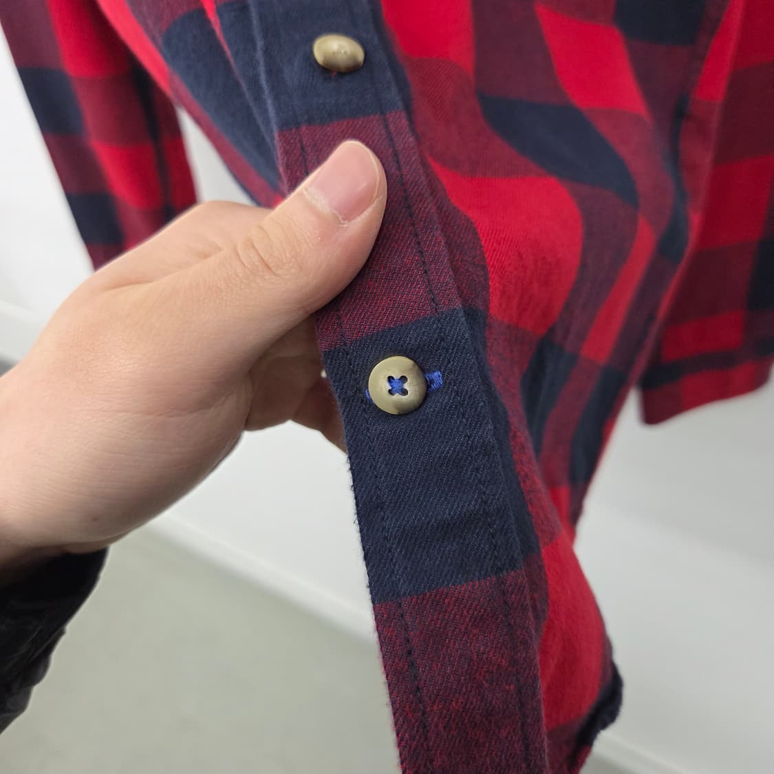 타미힐피거 체크 셔츠 남m 상품이미지5