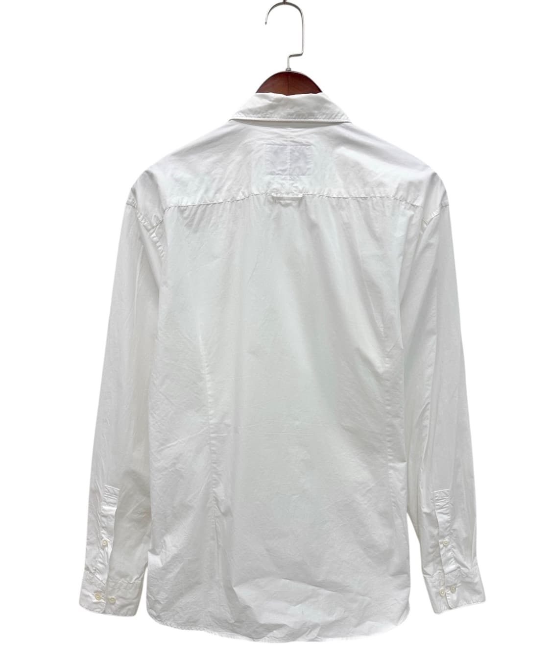 포터리 옥스포드 셔츠 화이트 (5,XL) 상품이미지10