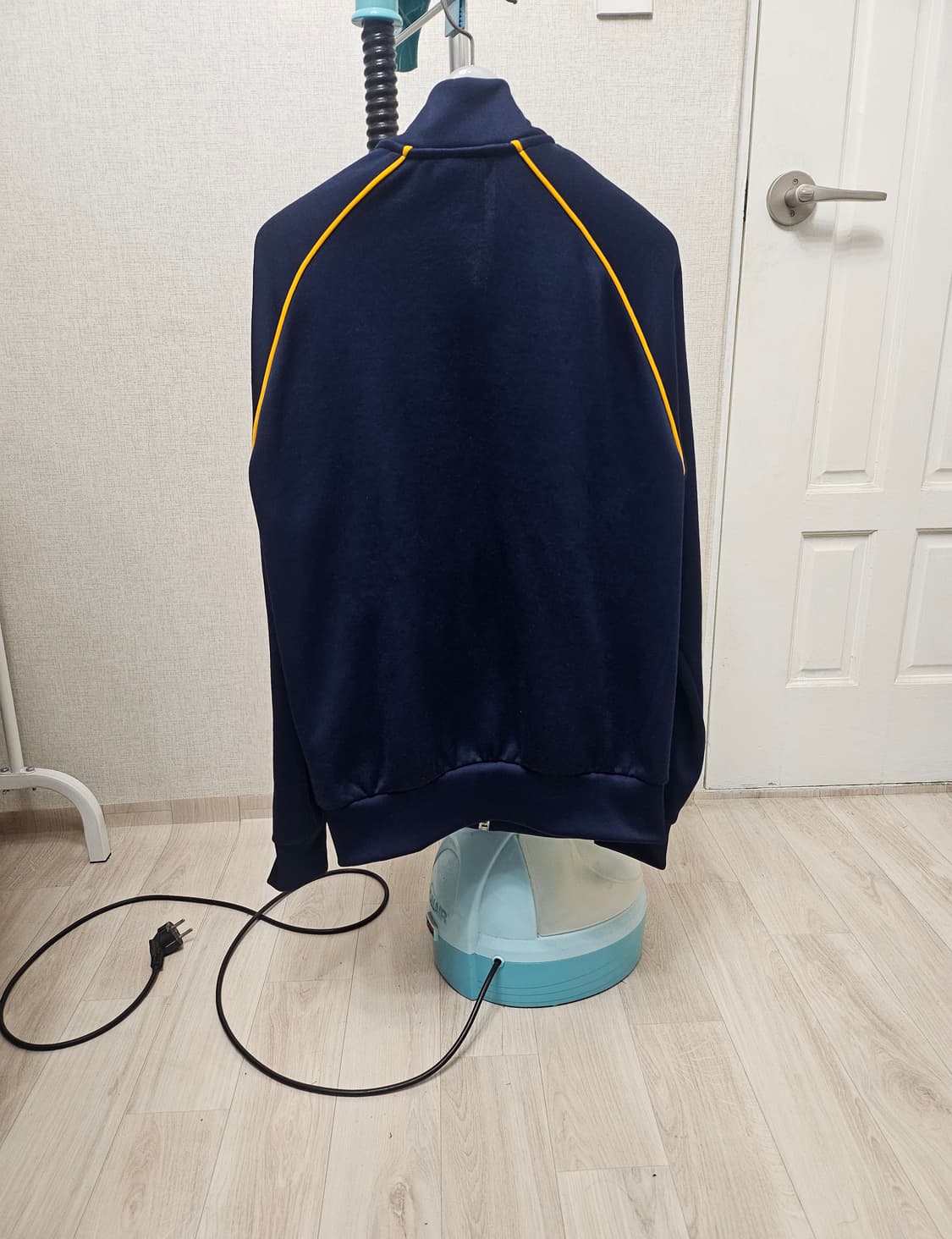 (95)M☆초대장급☆ 아디다스 오리지널 슈퍼스타 [네이비화이트]트랙탑져지 상품이미지6