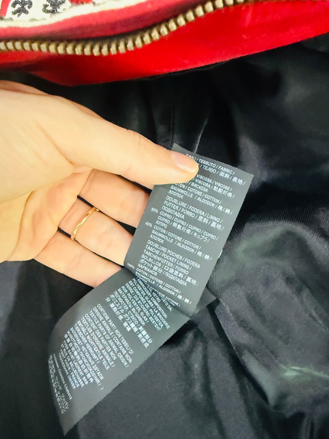 생 로랑(saint laurent) 오피서 자켓 상품이미지8