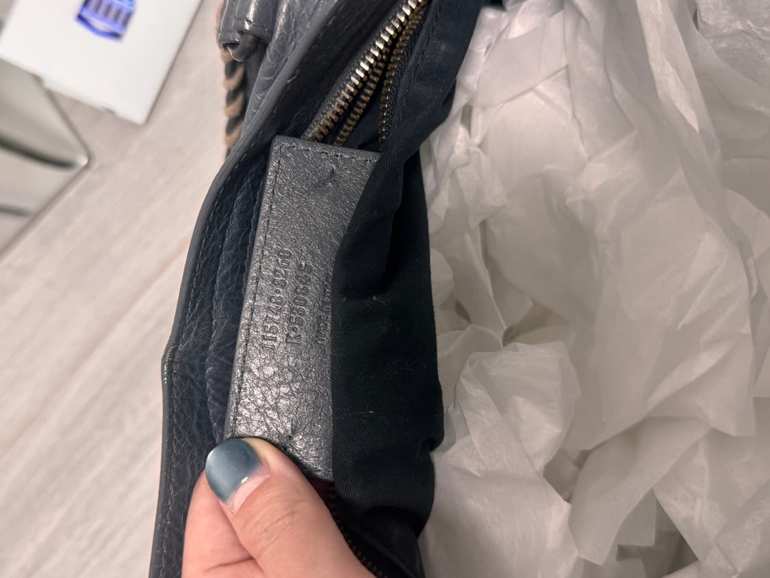 Balenciaga 시티백 모터백 차콜 미디움 상태A 보증서o 상품이미지6