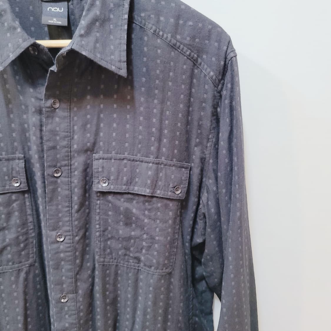 XL~XXL) nau 도톰한 빈티지 셔츠 상품이미지3