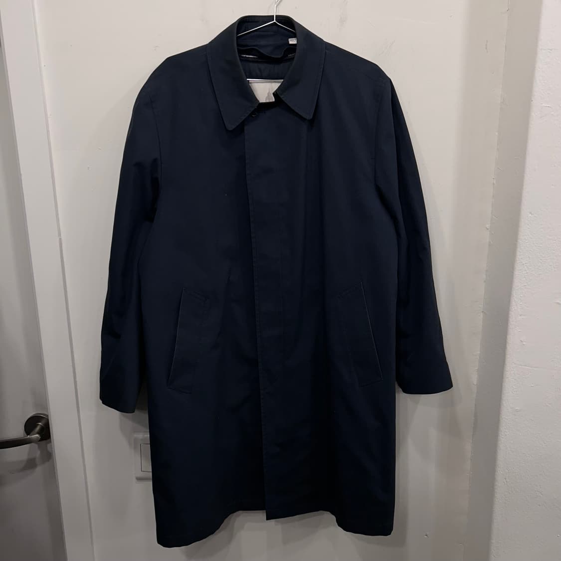 런던포그 이너탈착 히든버튼 코튼 트렌치코트 상품이미지2