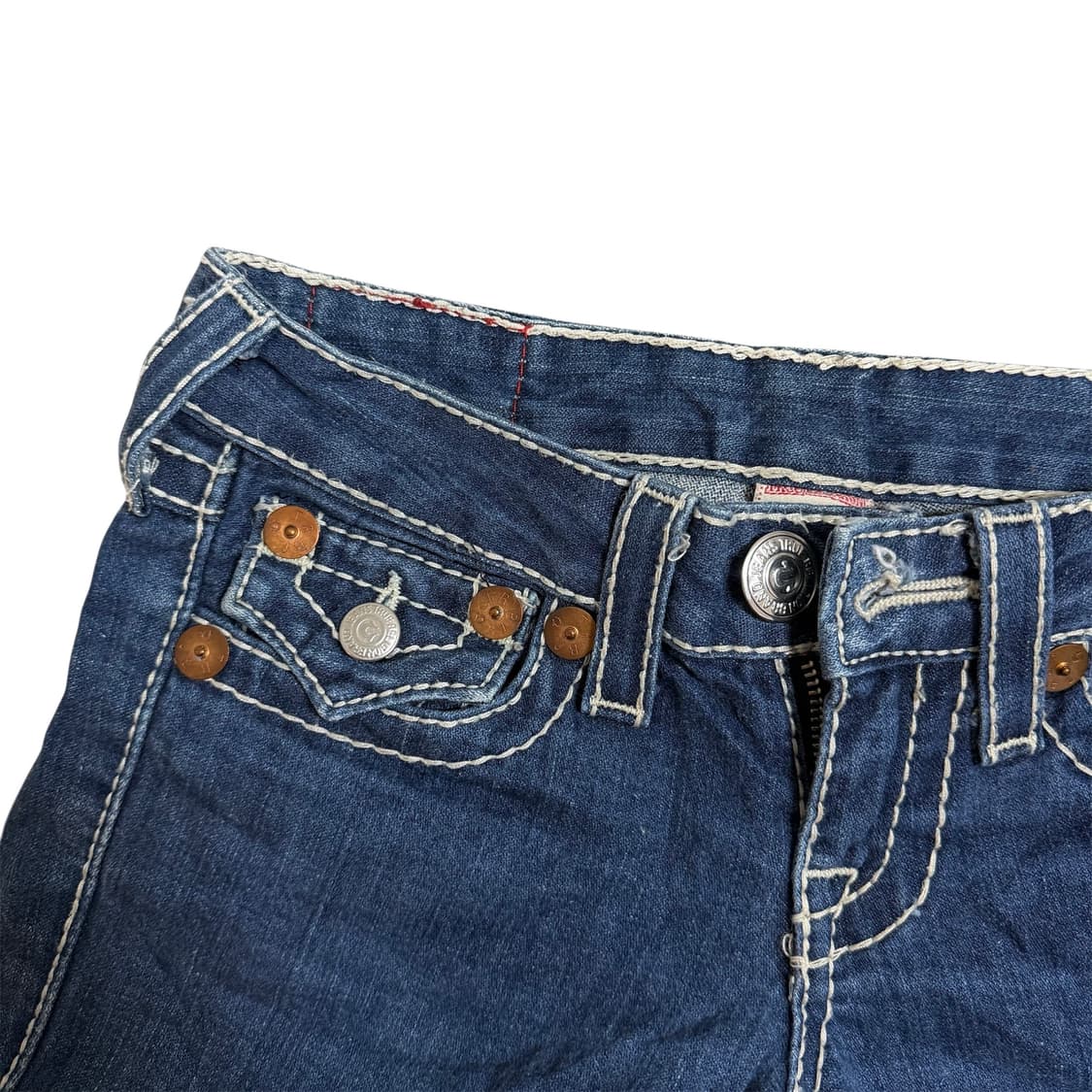 00s True Religion Joey BigT 로우라이즈 플레어데님 상품이미지5