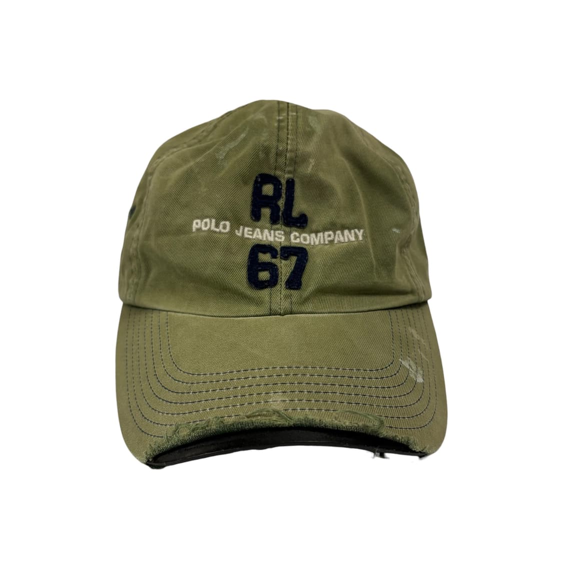 폴로 진스 데미지 볼캡 상품이미지2