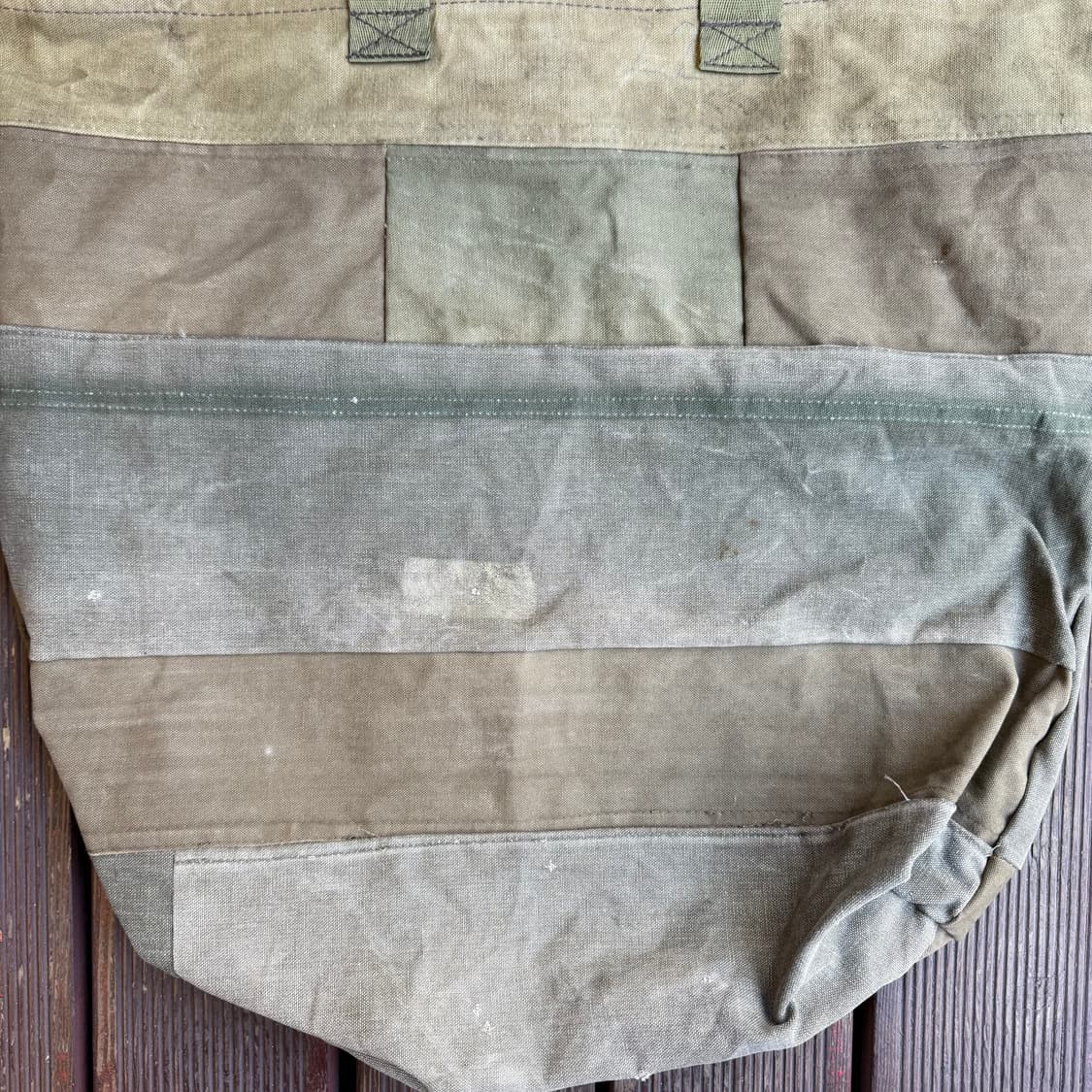 펠릭스 더 캣 빈티지 카키색 토트백 상품이미지5