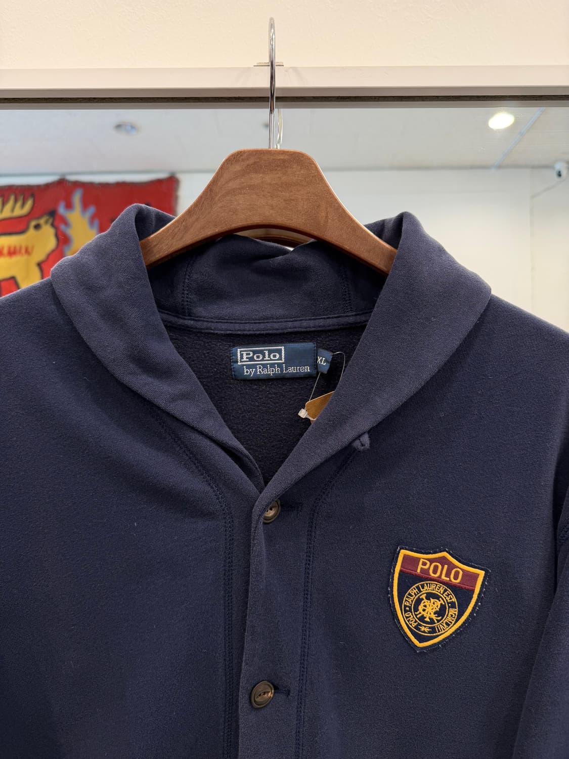 Polo ralph lauren 폴로 랄프로렌 숄카라 가디건 상품이미지2