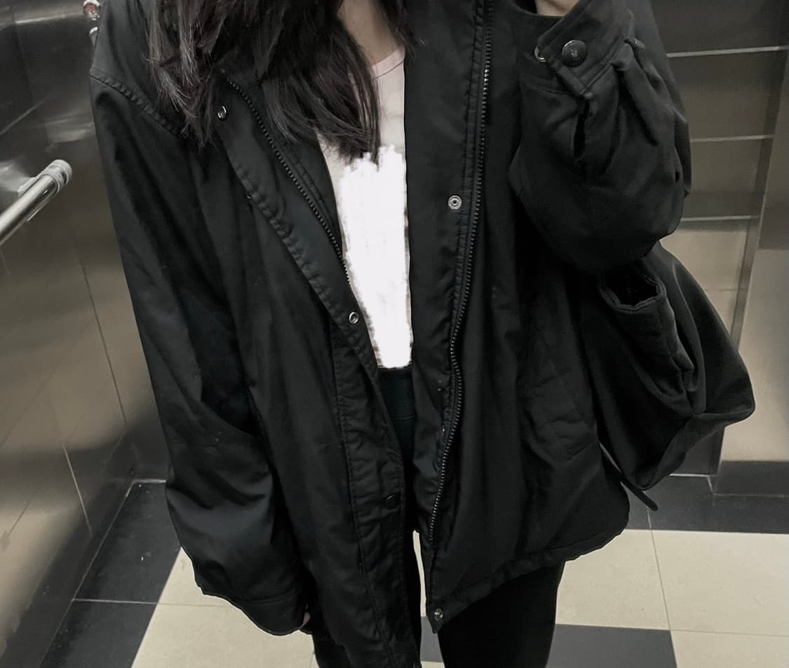 (택포) 입생로랑 블루종 봄버 자켓 상품이미지7