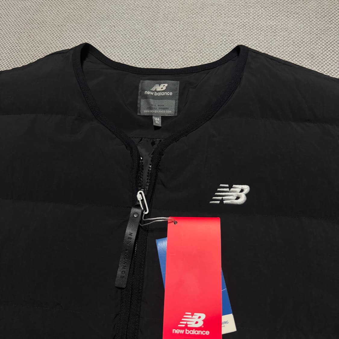 뉴발란스 라운드 경량패딩 상품이미지2