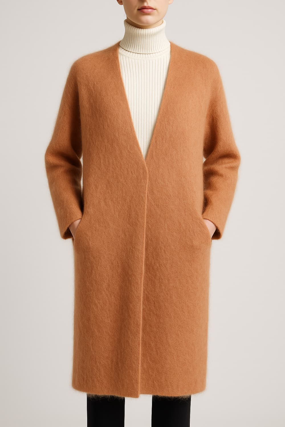 찰라얀 Chalayan 애프리콧 브라운 코트 보그 런웨이 감성 희귀템55 상품이미지3