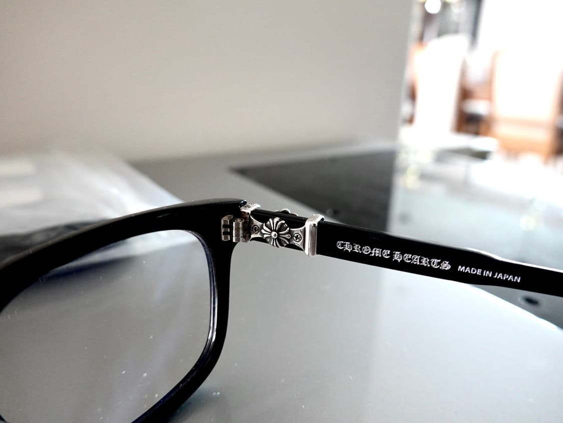 크롬하츠 콕스어커 블랙/실버 안경 상품이미지8