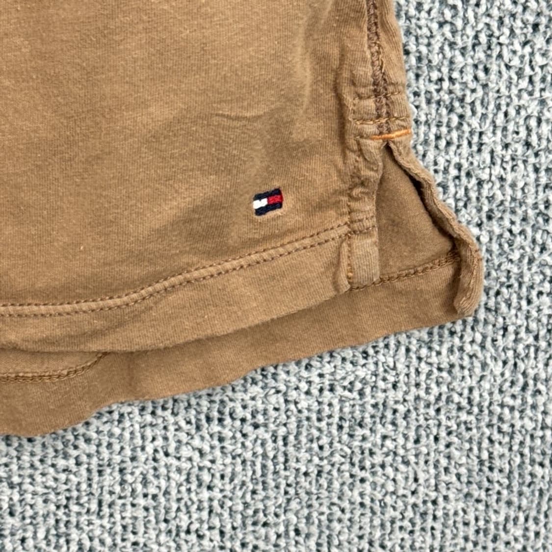 타미힐피거 빈티지 브이넥 반팔 카라티 M 상품이미지4