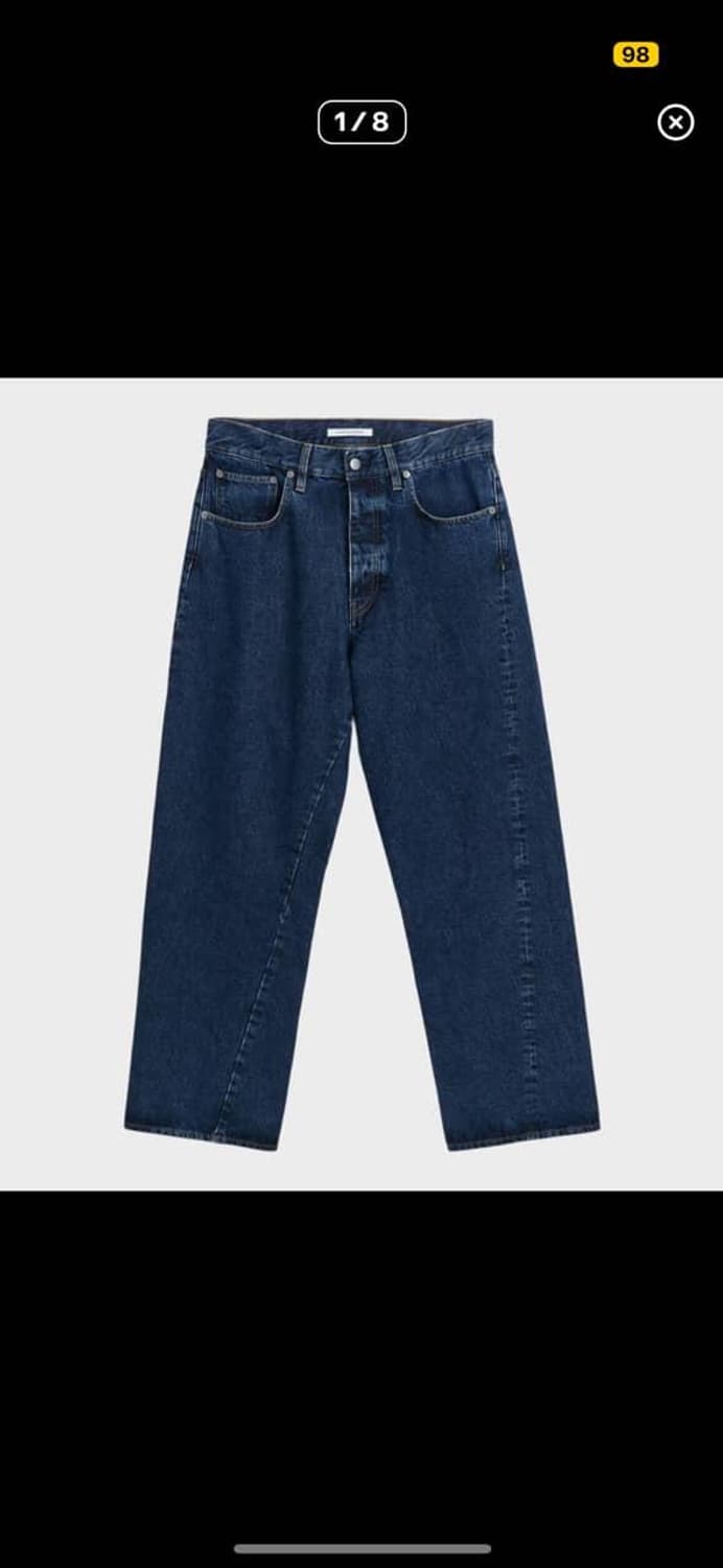 SUNFLOWER wide twist denim 32 상품이미지2