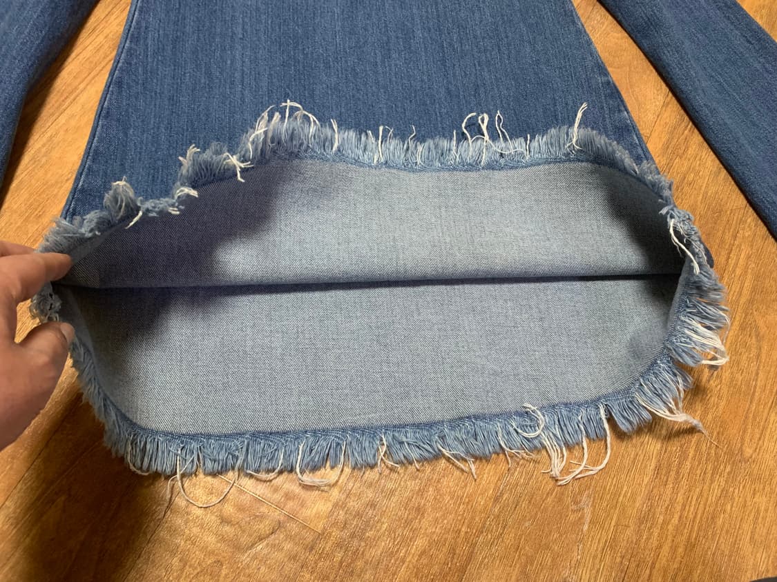 MARQUES ALMEIDA 마르케스 알메이다 하프-집업 데님 드레스 상품이미지4