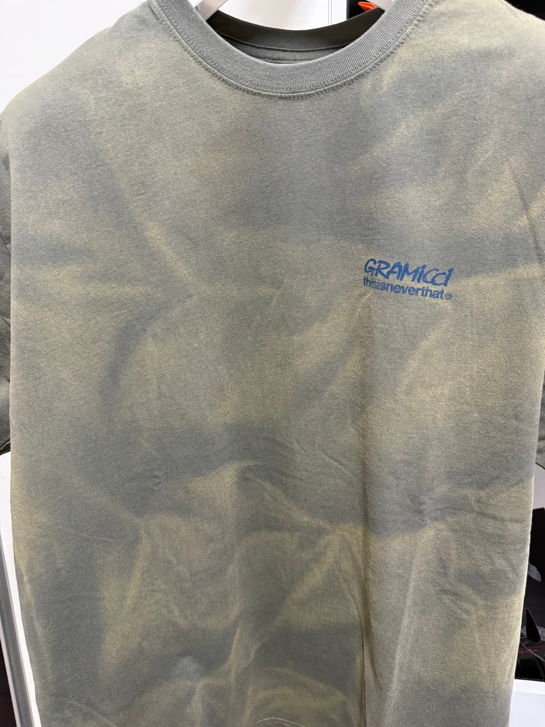 그라미치 디네뎃 콜라보 반팔 올리브 xl 상품이미지1