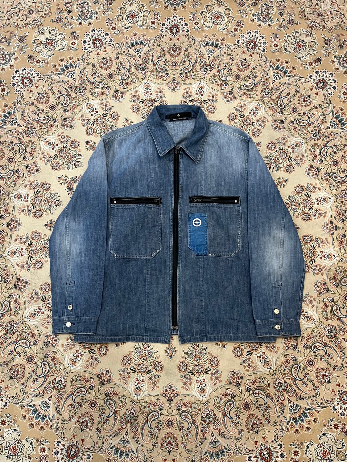 스톤아일랜드 05ss 데님 오버 셔츠 자켓 상품이미지1