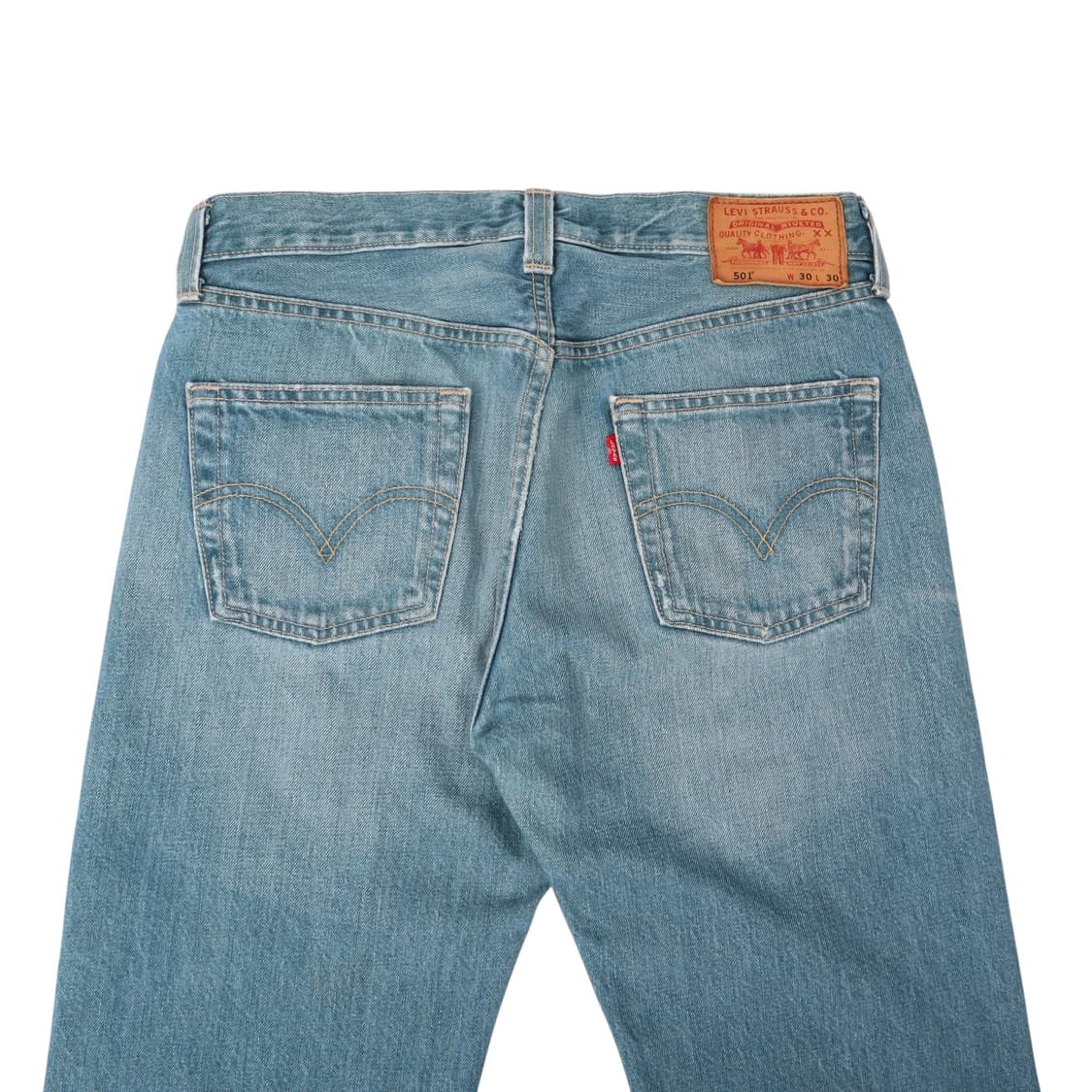 리바이스 501 스트레이트 레그 버튼플라이 데님팬츠 상품이미지5