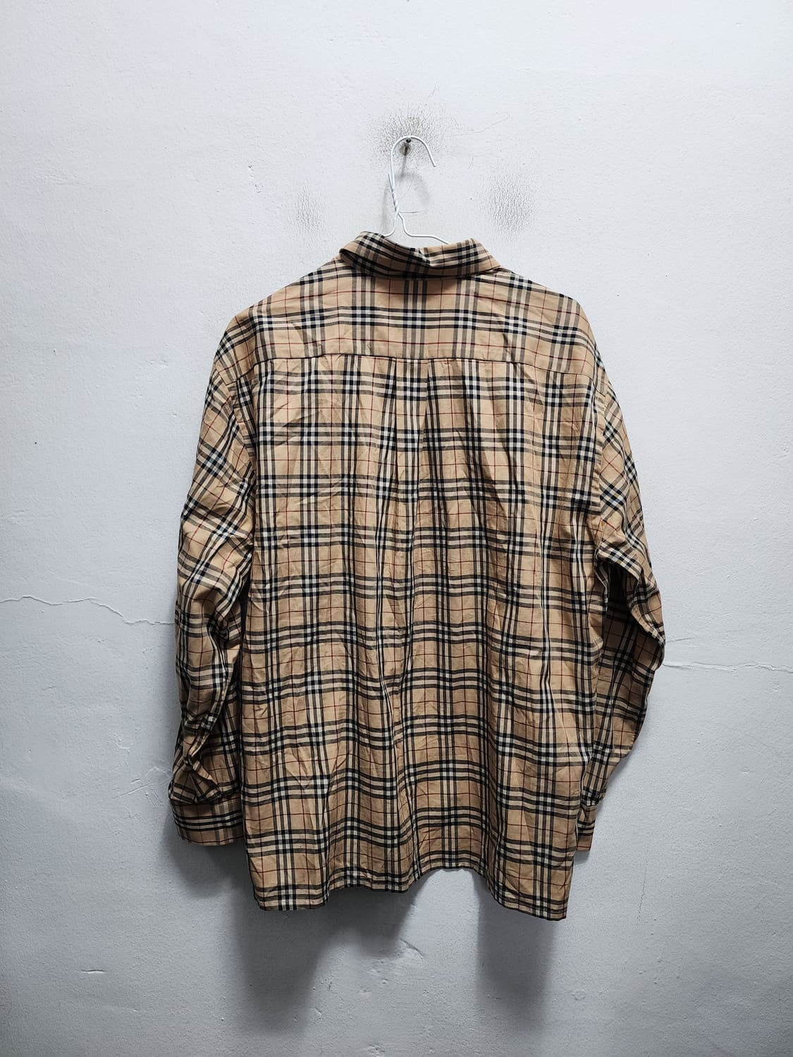 버버리 노바체크 긴팔셔츠 상품이미지2