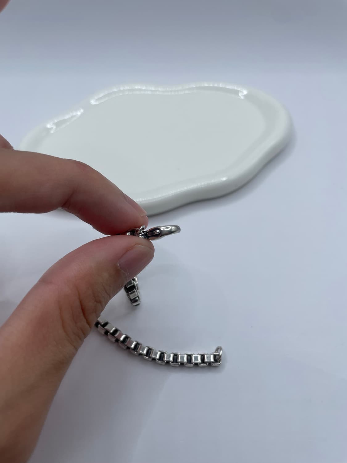 티파니앤코 팔찌 베네치안 링크 브레이슬릿 17cm 상품이미지4