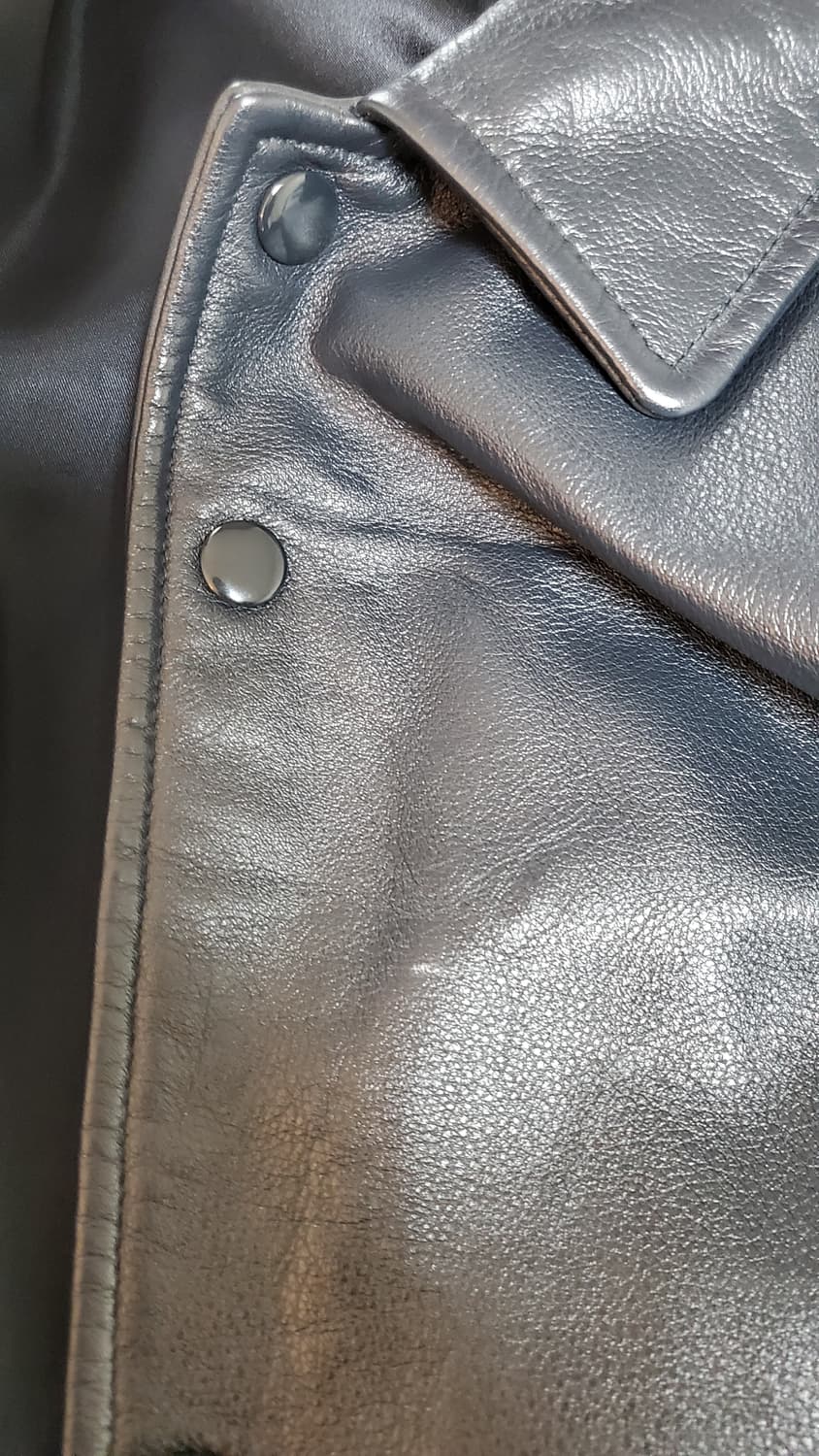 15fw슈프림챔피온 레더코치자켓 XL 상품이미지6