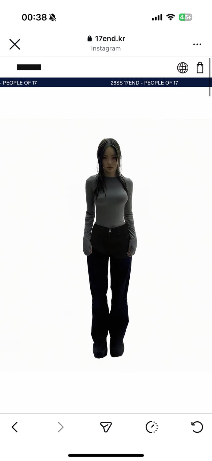 17END × Computer Format PAINTED DENIM 상품이미지1