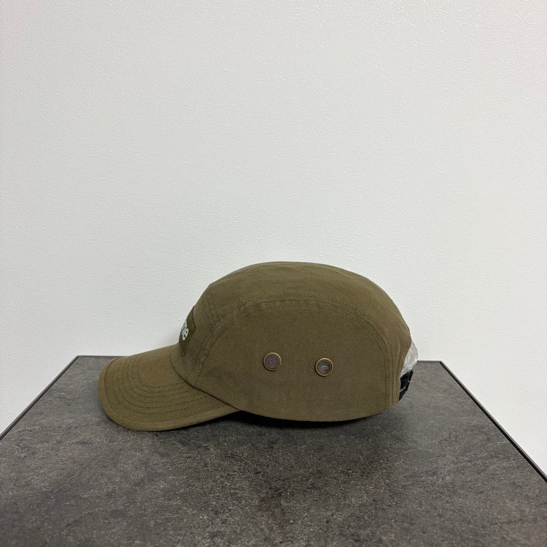 (OS) 슈프림 박스로고 캠프캡 모자 코듀라 올리브 카키 상품이미지2