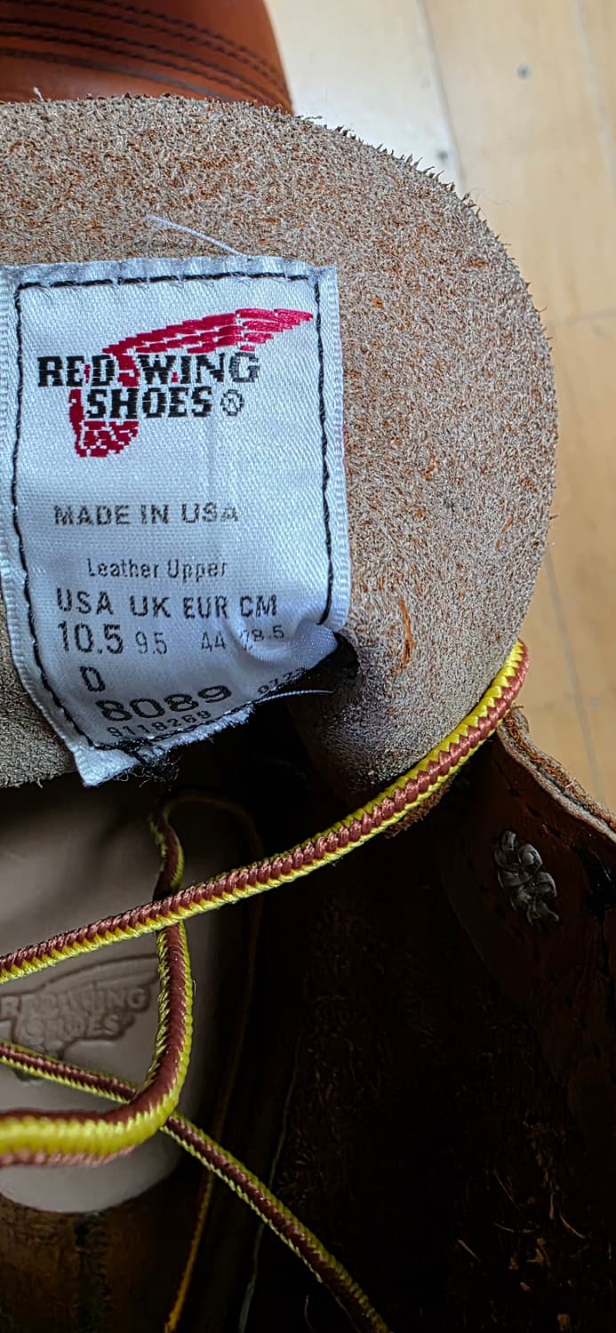 레드윙 8089 오로 레거시 10.5d 상품이미지7