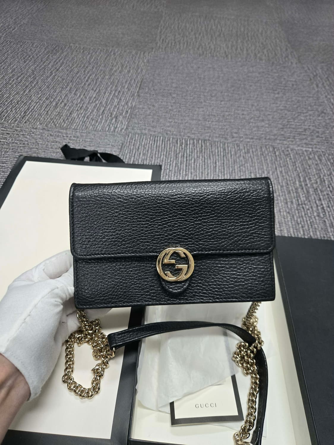 [A급컨디션] 구찌 인터로킹 크로스백 상품이미지1