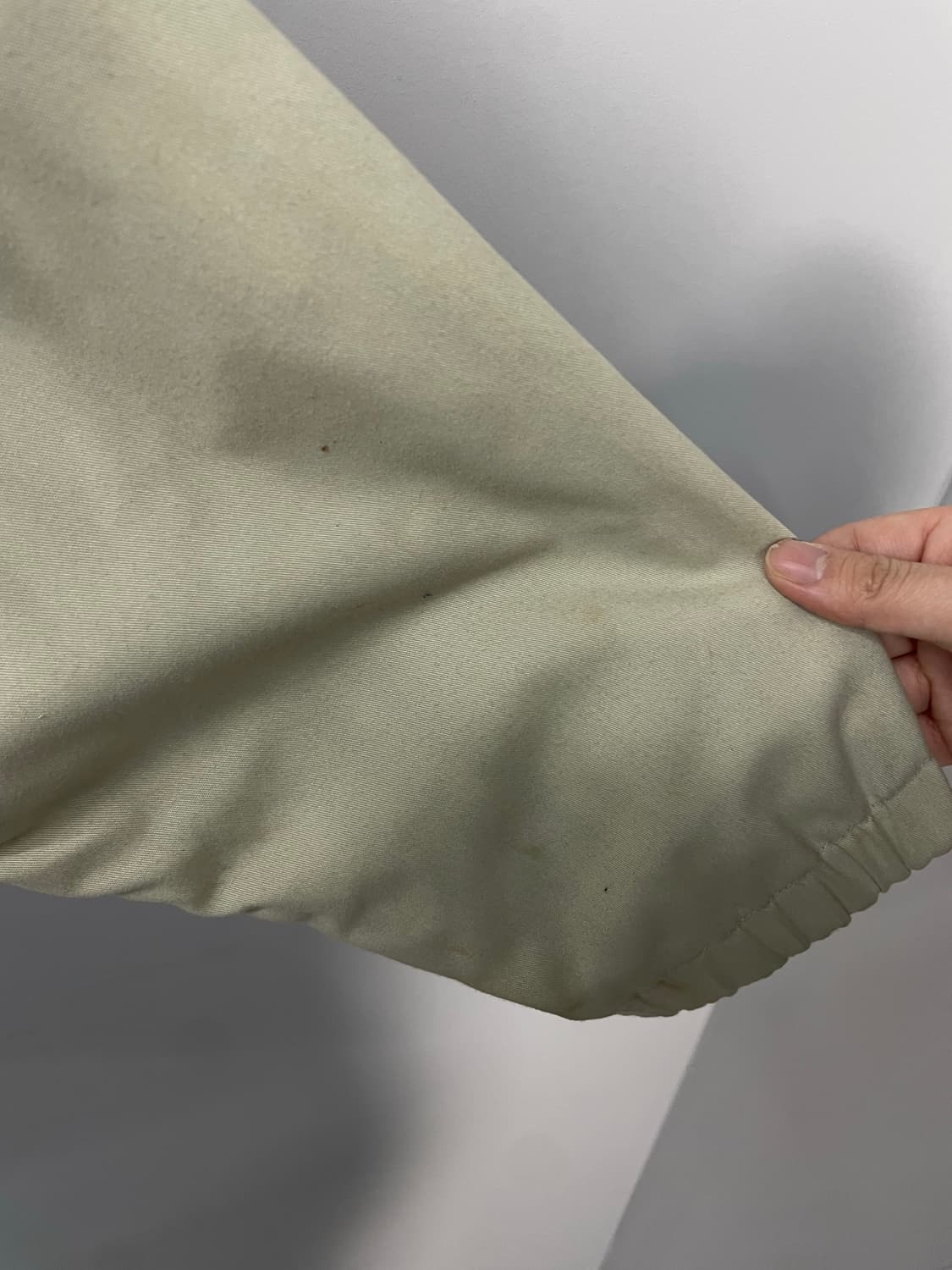 버버리 베이지 노바체크 리버시블 블루종 자켓 H1747 상품이미지10