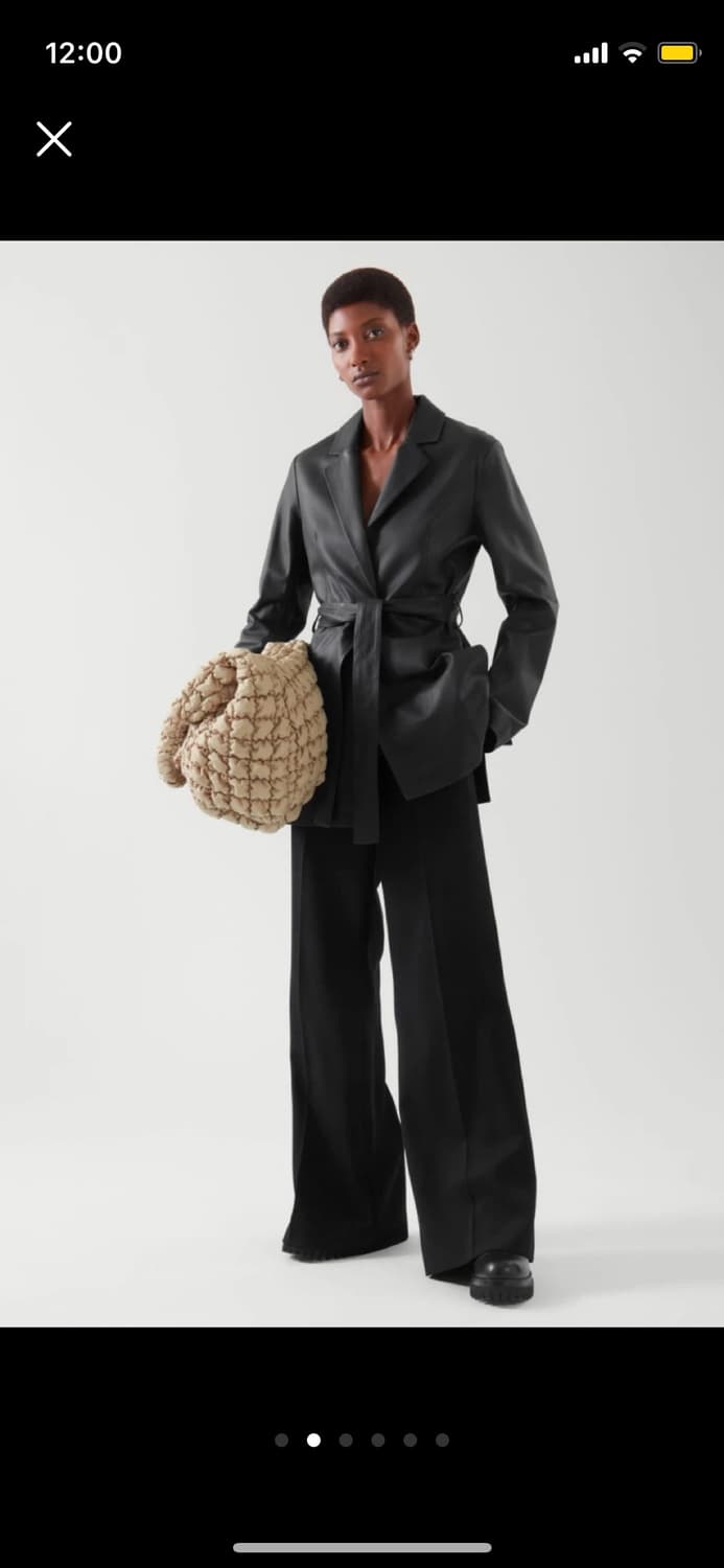 코스 COS 퀼티드 오버사이즈 - 베이지 상품이미지2