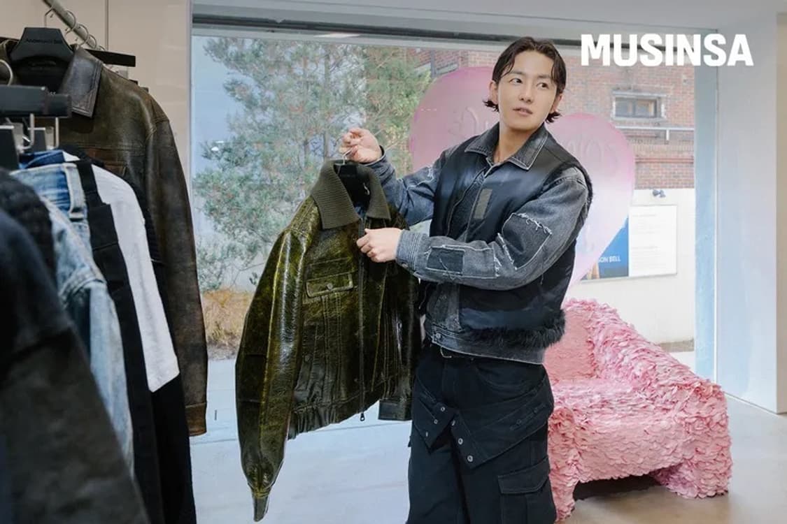 앤더슨벨 초회판 더블 웨이스트 워크 와이드 레그 진 34 상품이미지6