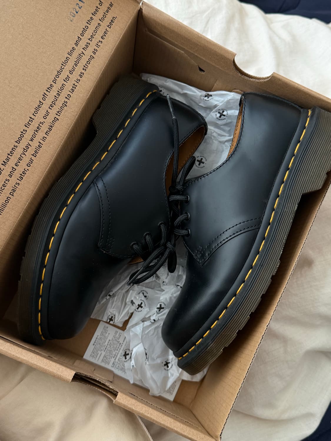 닥터마틴 1461 스무스 3홀 UK4(230) 상품이미지1