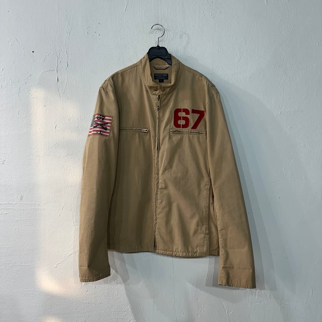 폴로진스 성조기 카페레이서 자켓 L 상품이미지1