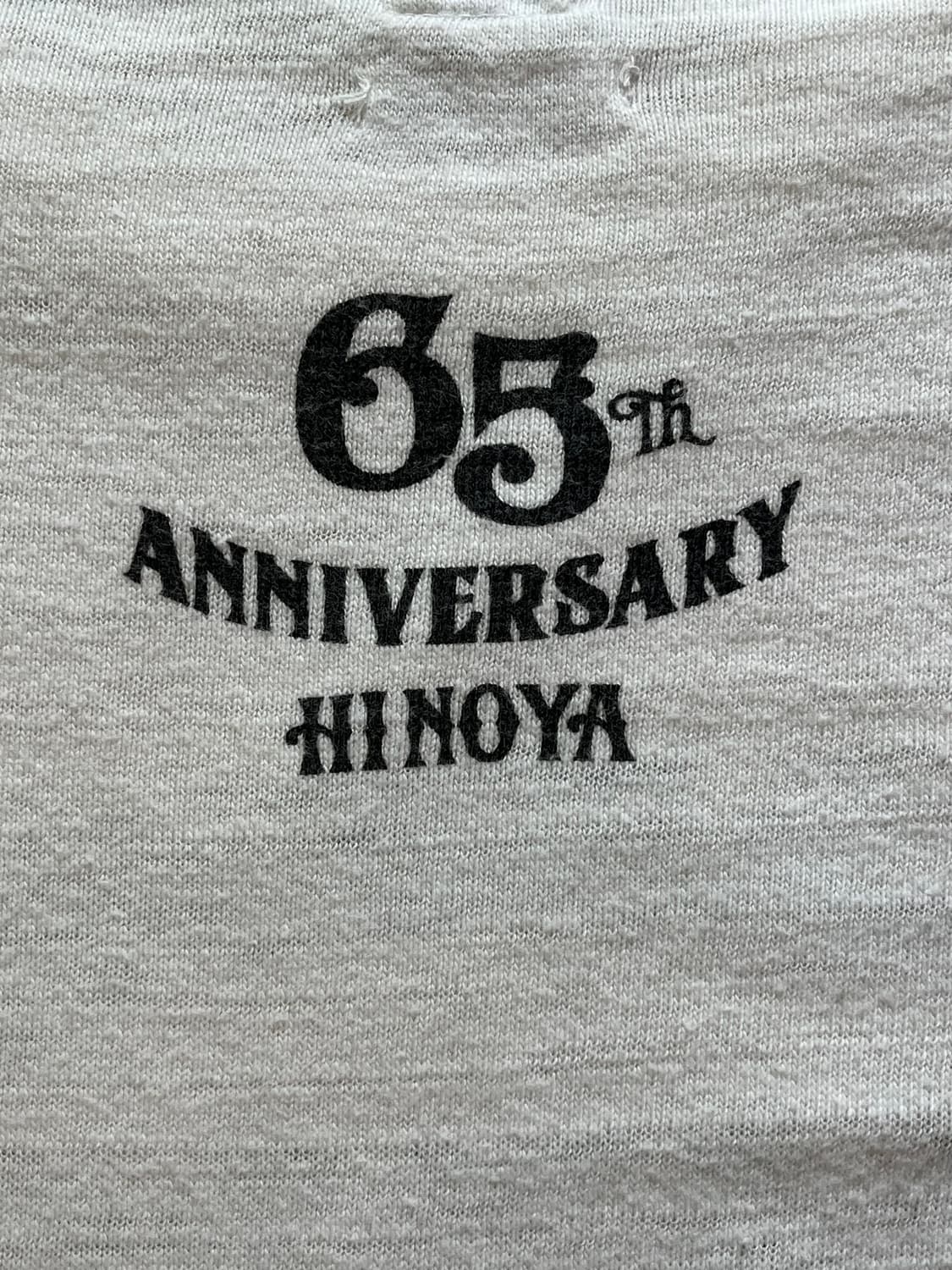 WAREHOUSE X HINOYA 65th ANNIVERSARY TEE 상품이미지4