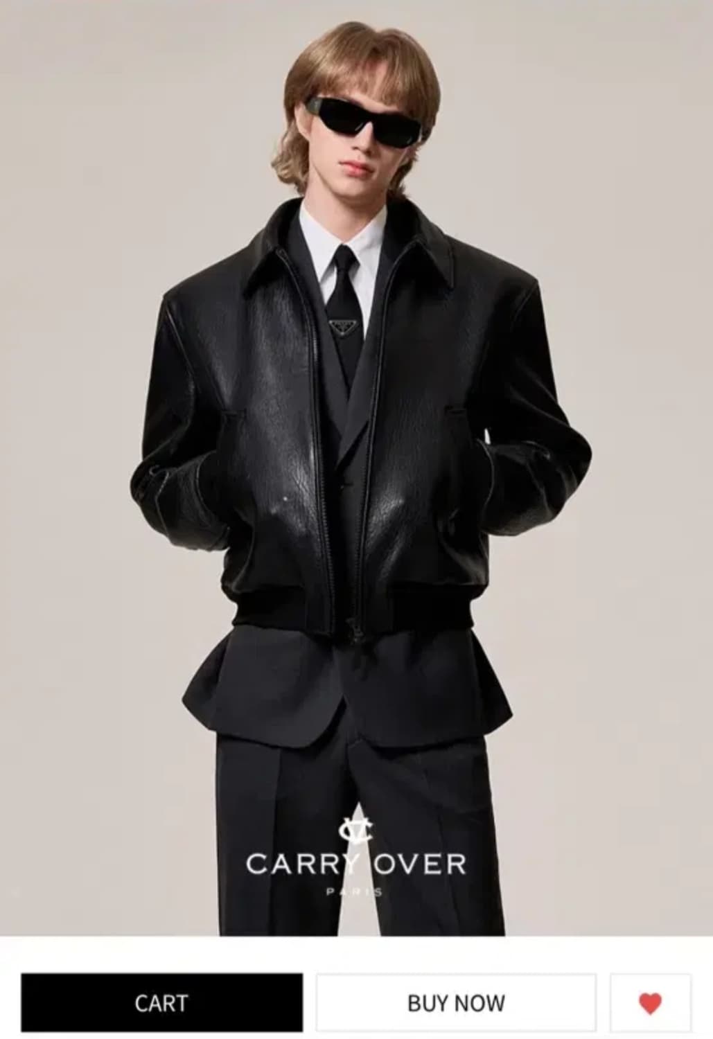 듀드나인 레더자켓 상품이미지2