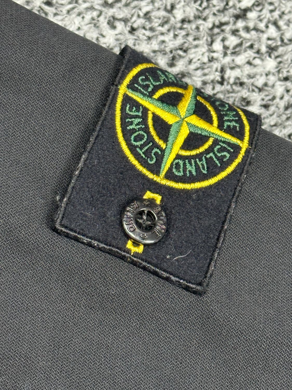 스톤아일랜드 와펜 블랙 워싱바지 상품이미지3