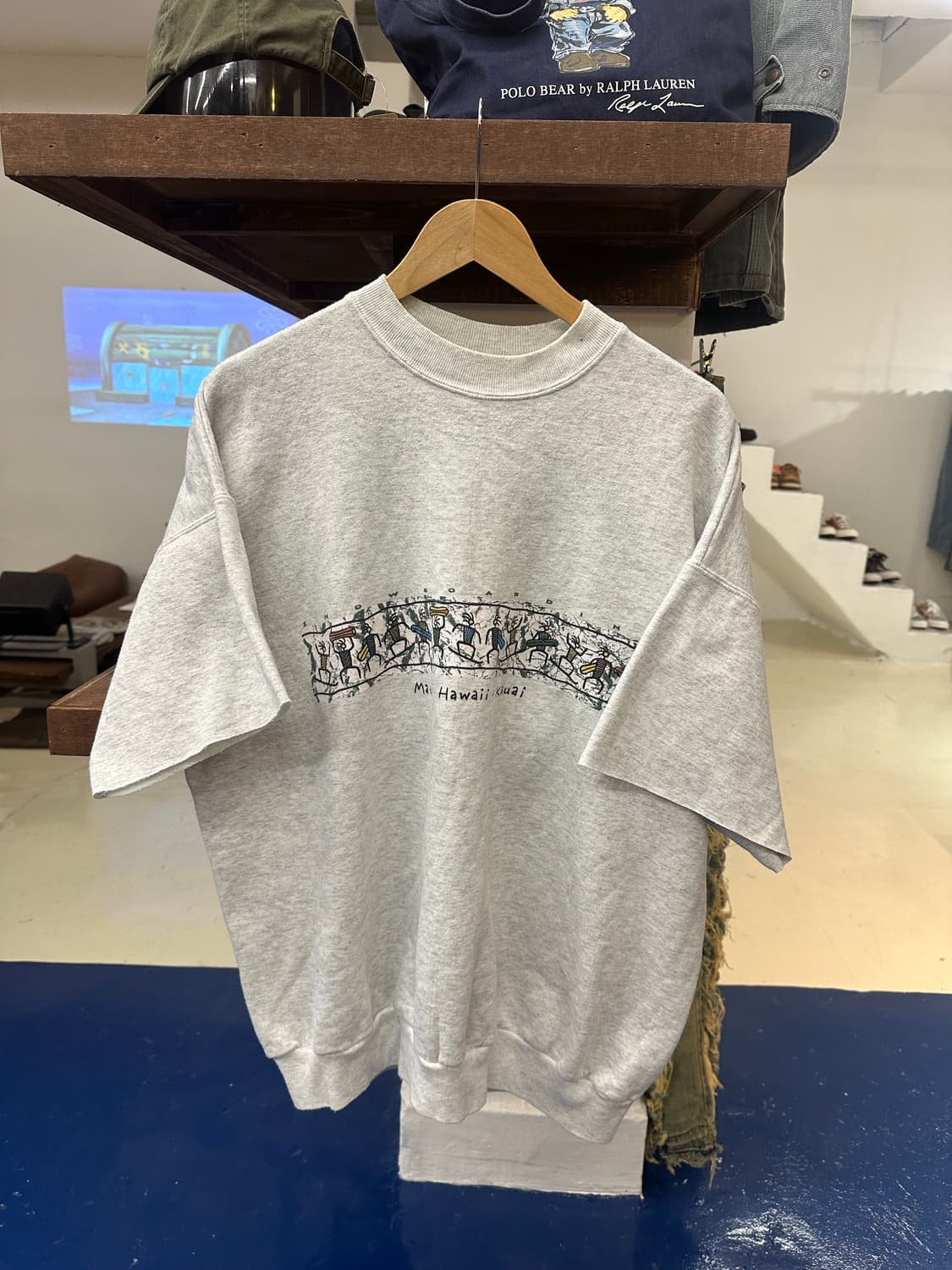 Hanes hawaii surf 컷오프 스웻셔츠 상품이미지3