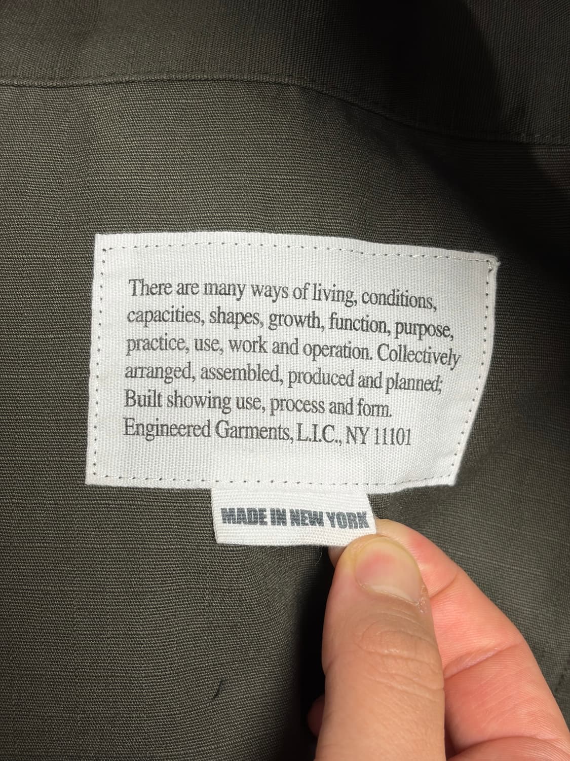 [미시착 새상품]  Engineered Garments 자켓 Cardig 상품이미지4