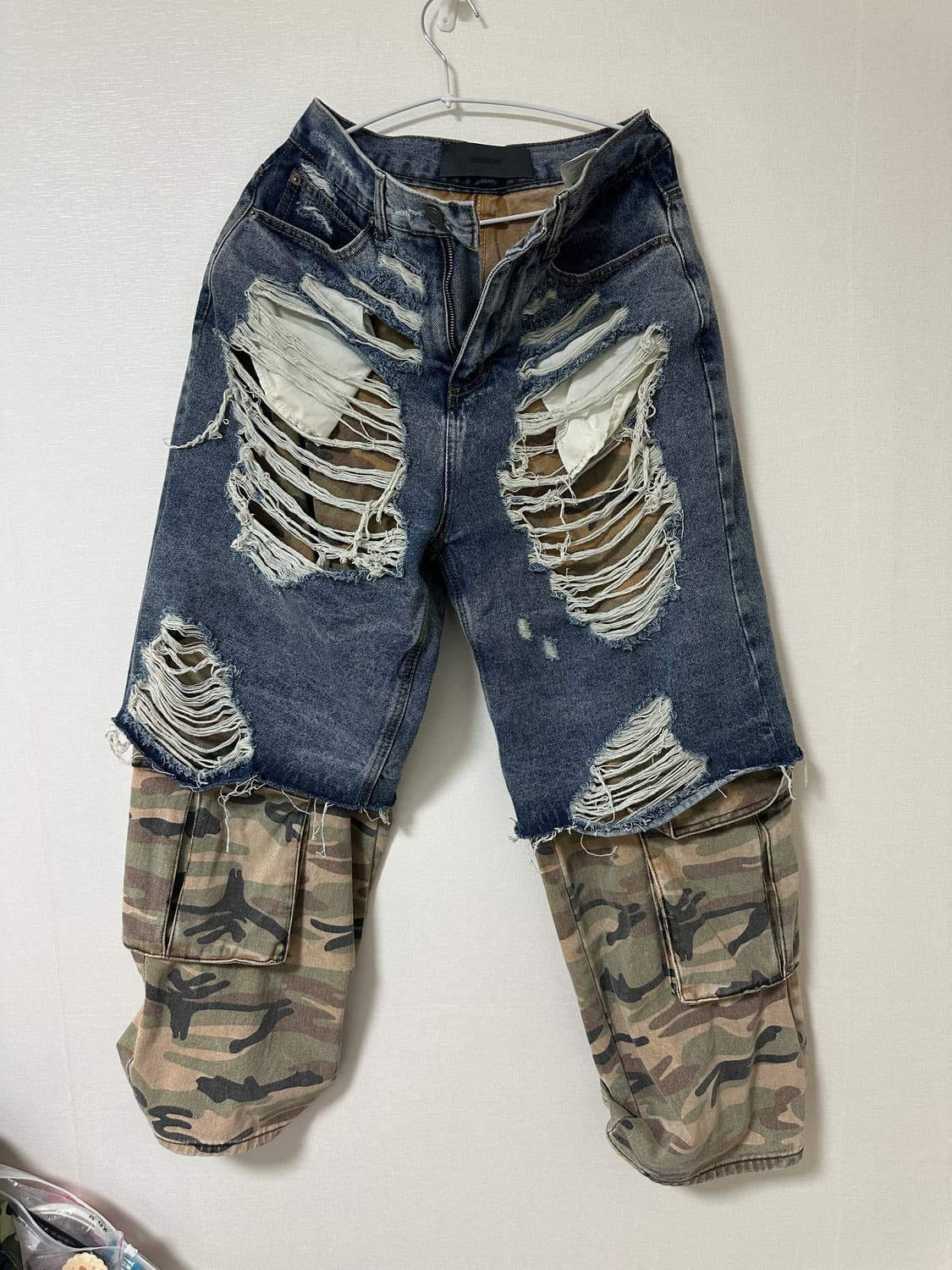 코너블레스 카모 레이어드 팬츠 m 상품이미지1