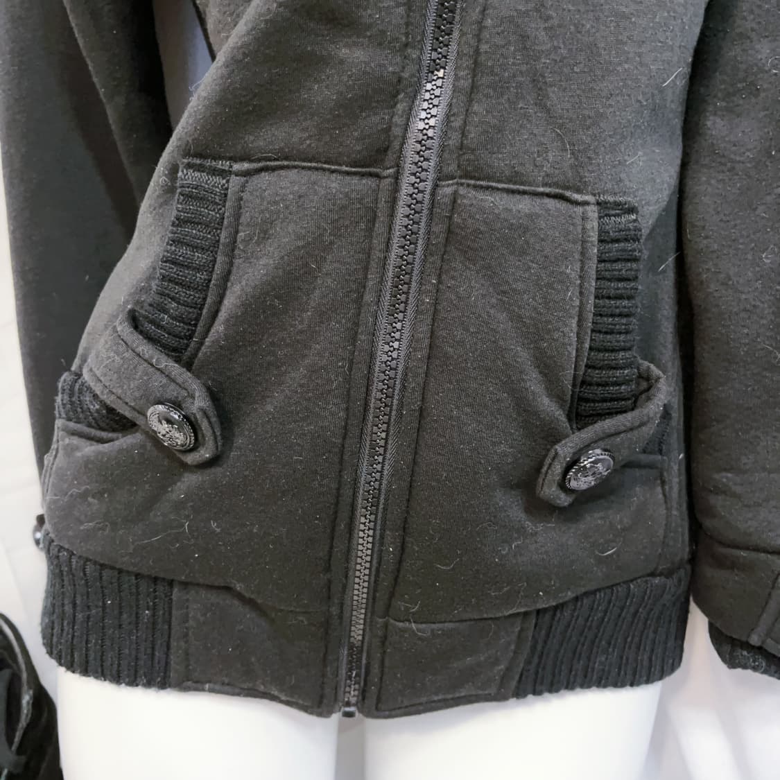 Y2k 00s하이넥 후드집업 상품이미지5