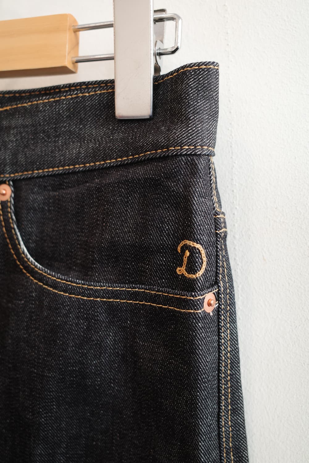 DRESSTERIOR 생지 데님 스커트 (MADE IN JAPAN) 상품이미지2