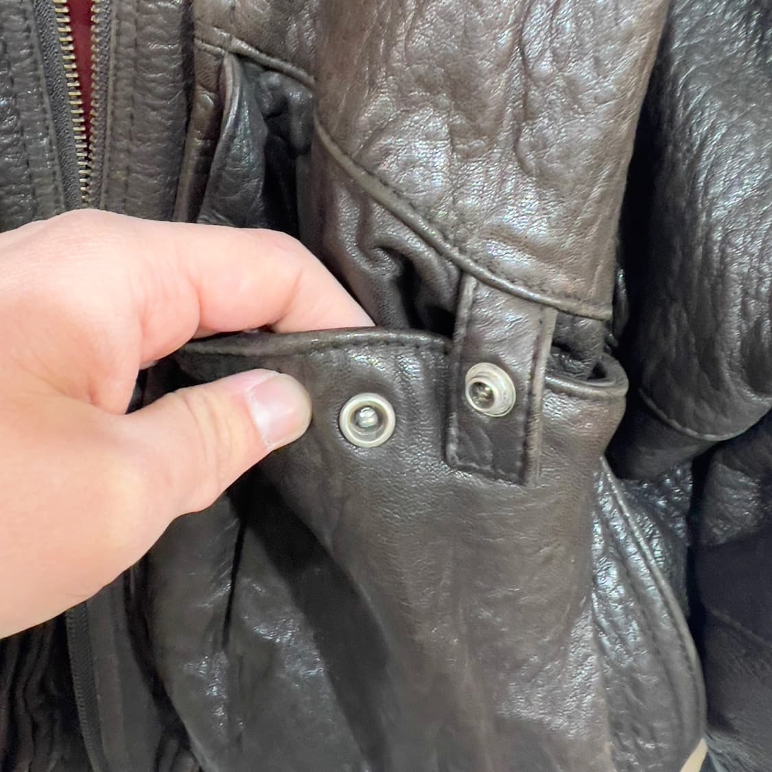 로버트콤스톡 리얼레더 a-2 자켓 상품이미지7